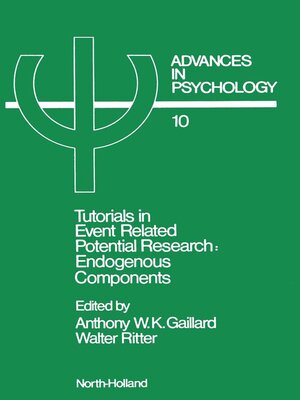 cover image of Tutorials in Event Related Potential Research